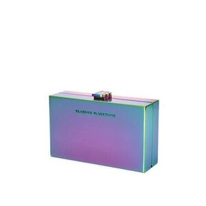 Brandon Blackwood Slim Clutch- Iridescent